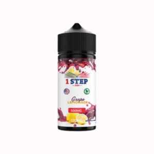 1 Step CBD 500mg CBD E-liquid 120ml (BUY 1 GET 1 FREE) # 000088